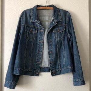 J. CREW denim jacket.